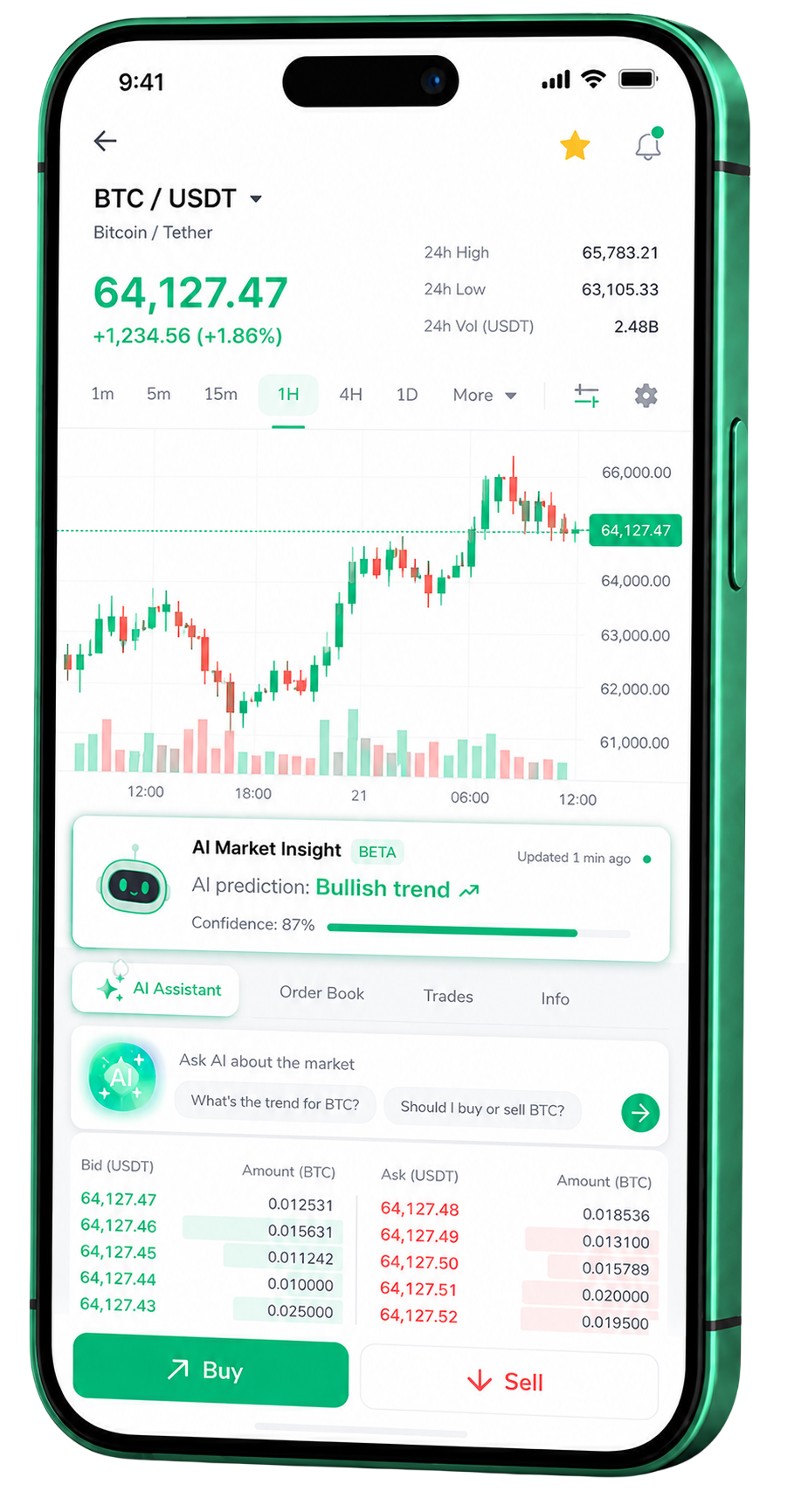 App mobile di Cielo Rendetto per il trading su smartphone